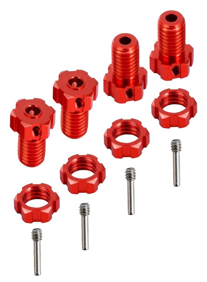 POLANTA Aluminum RC 17mm Wheel Hex Hub Nut Compatible with Traxxas E-Revo Revo 3.3 E-Maxx Summit Slayer Pro 4X4 1/10 RC Monster Truck - Image 2